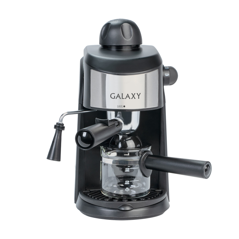 Кофеварка Galaxy GL 0753 чёрная купить,NaN