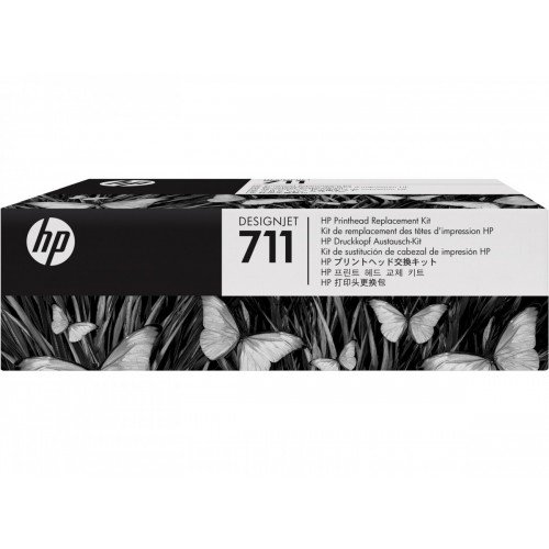 Комплект для замены печатающей головки HP 711 C1Q10A многоцветный