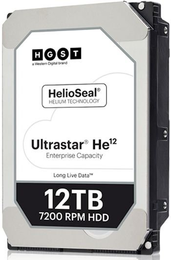 Жесткий диск Western Digital HGST Ultrastar He12 SAS  3.5"  0F29532 HUH721212AL5204 12Tb 