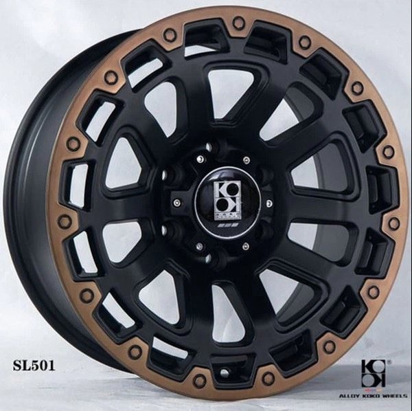 Комплект дисков KoKo SL501 R17х8,5 5x130 D84.1 ET0 черно-бронзовый купить,NaN