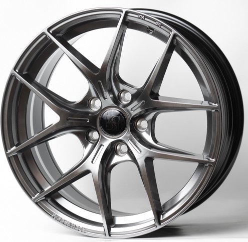 Комплект дисков KoKo FF006 R17х7,5 5x114.3 D73.1 ET38 titanium silver купить,NaN