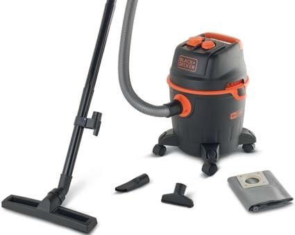 Промышленный пылесос Black&Decker BXVC20PTE черный купить,NaN