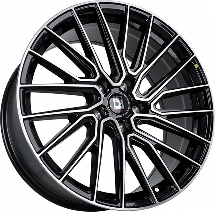 Комплект дисков KoKo SL551 R19х8,5 5x114.3 D73.1 ET35 gloss black face купить,NaN
