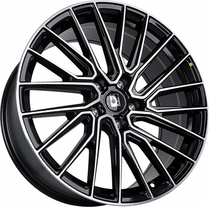 Комплект дисков KoKo SL551 R19х8,5 5x114.3 D73.1 ET35 gloss black face купить,NaN