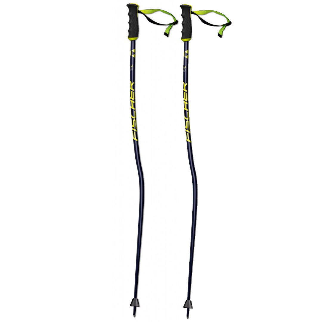 Палки горнолыжные Fischer RC4 GS 125 черные купить,NaN