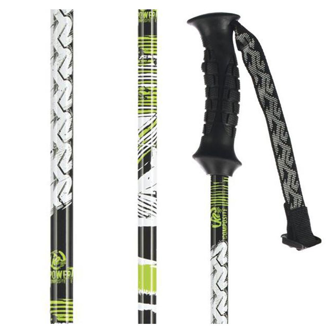 Палки горнолыжные K2 Power 7 110 зеленые  купить,NaN