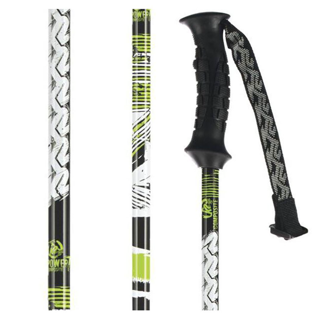 Палки горнолыжные K2 Power 7 110 зеленые  купить,NaN