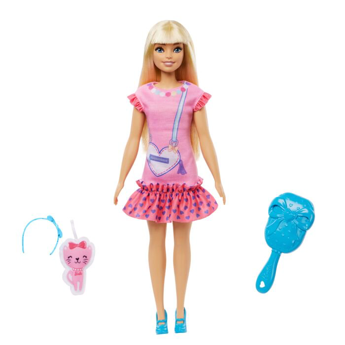 Кукла Barbie Блондинка с котенком купить,NaN
