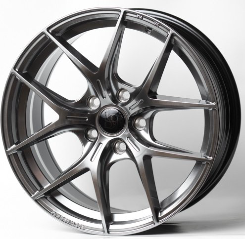 Комплект дисков KoKo FF006 R17х7,5 5x112 D66.45 ET38 titanium silver купить,NaN
