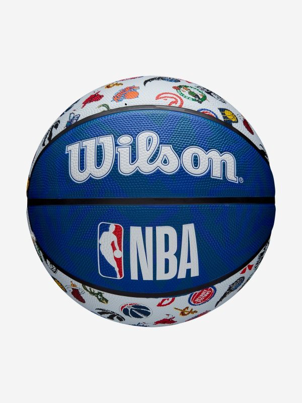 Мяч баскетбольный Wilson Team Tribute NY Knicks 7 черно-синий купить,NaN