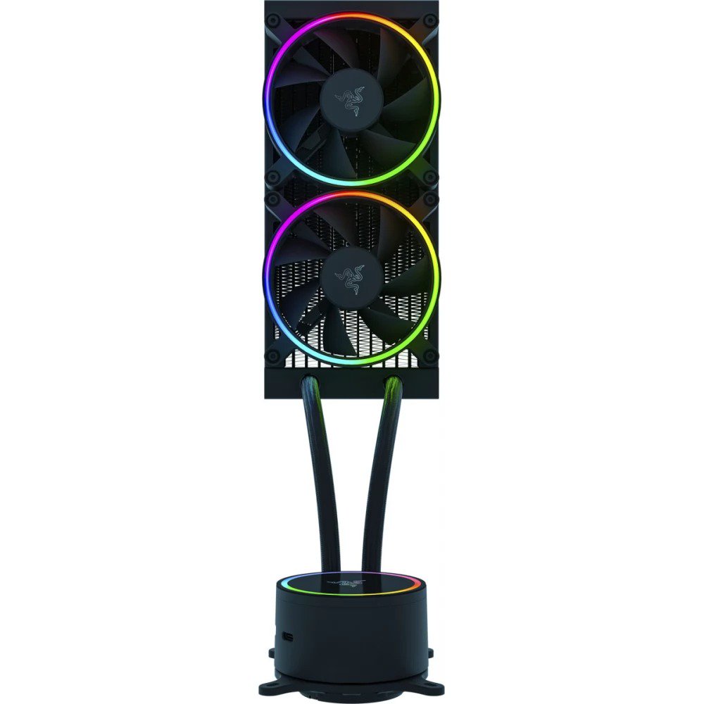 Система водяного охлаждения Razer Hanbo Chroma RGB AIO Liquid Cooler 240mm RC21-01770100-R3M1 купить,0