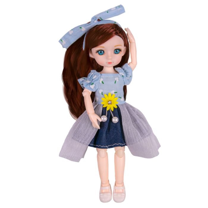 Кукла Sariel Кукла в платье с цветком ZQ30332-12 купить,NaN