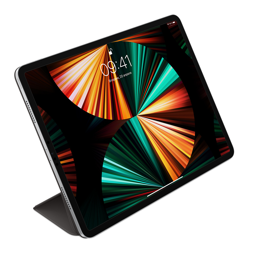 Чехол Apple для iPad Pro 12.9 MJMG3ZM/A чёрный купить,NaN