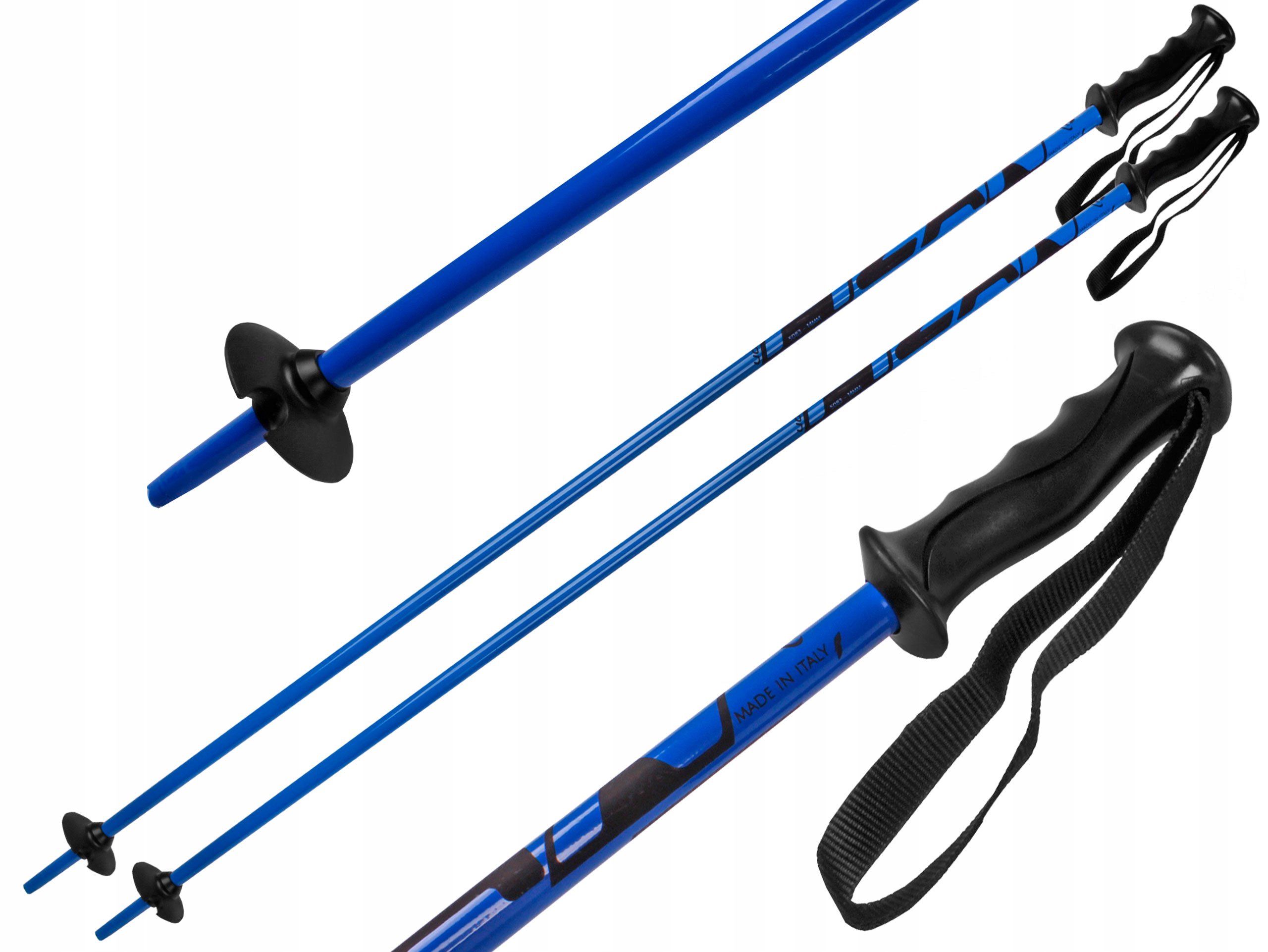 Палки горнолыжные Fizan Action JR 85 синие