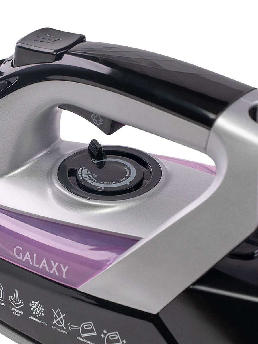 Утюг Galaxy GL 6128 фиолетовый  купить,NaN