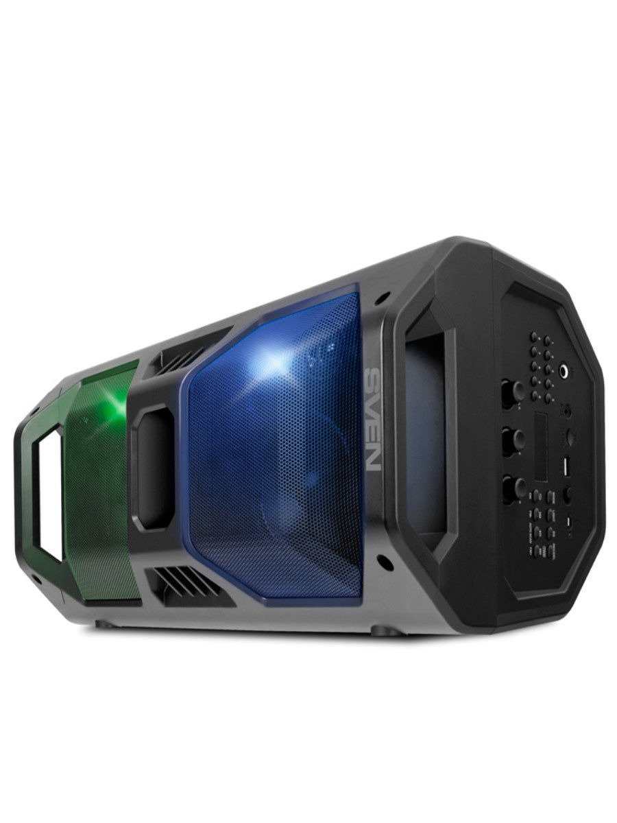 Портативная колонка Sven PS-600 черная - ForteMarket Портативная колонка Sven PS-600 черная купить,0