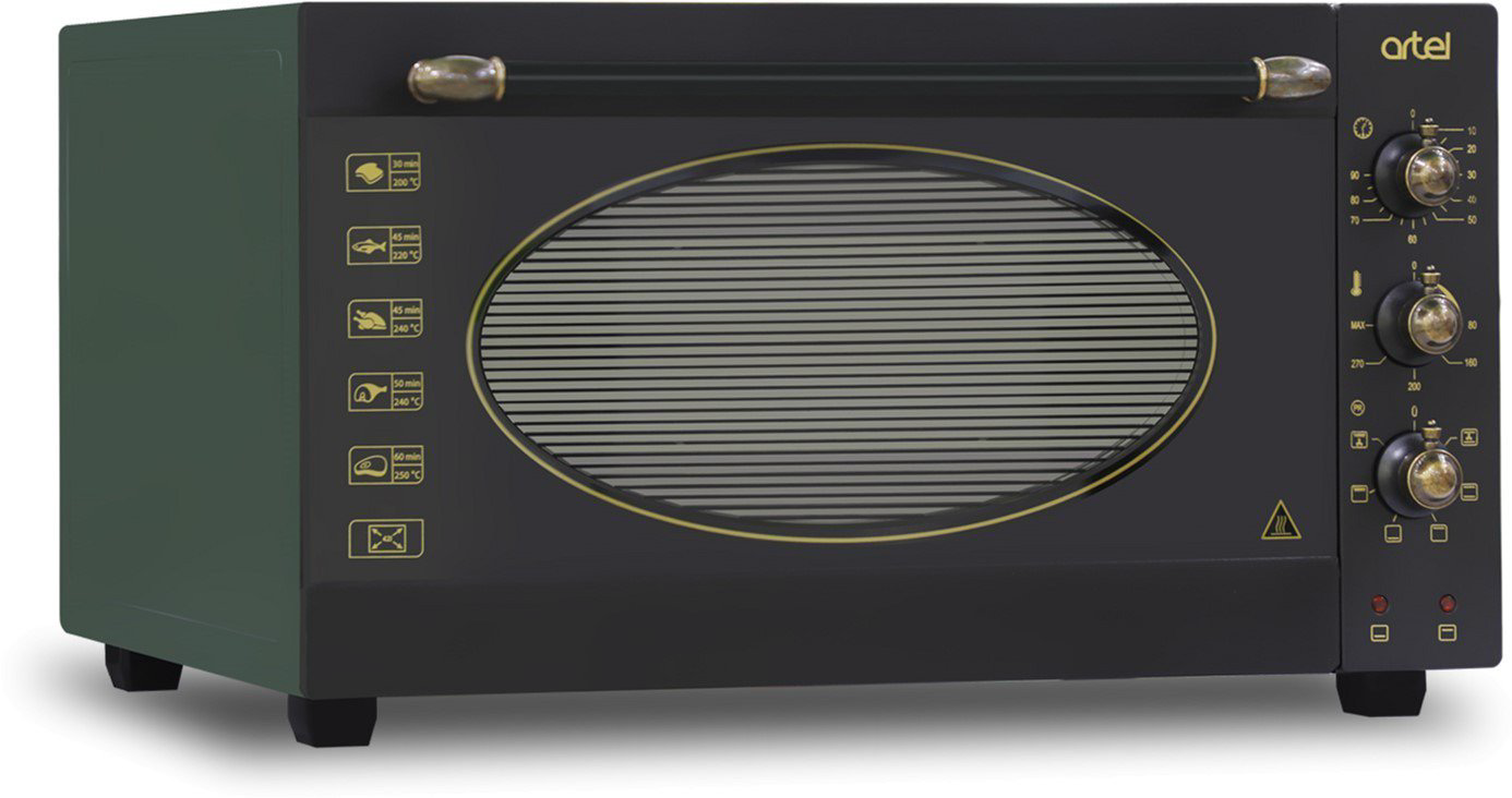 Мини-печь Artel MD 4218 L Retro черная купить,NaN