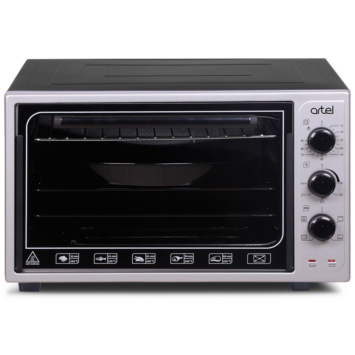 Мини-печь Artel MD 3618 L серо-черная