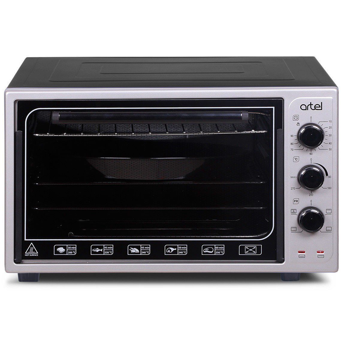 Мини-печь Artel MD 3618 L серо-черная