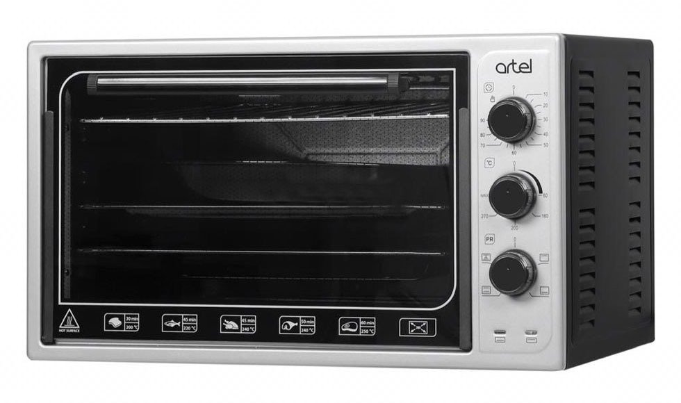 Мини-печь Artel MD 3618 L серо-черная - ForteMarket Мини-печь Artel MD 3618 L серо-черная купить,0