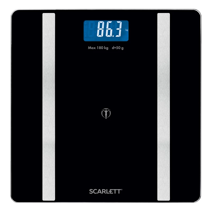 Весы напольные Scarlett SC-BS33ED110 черно-белые