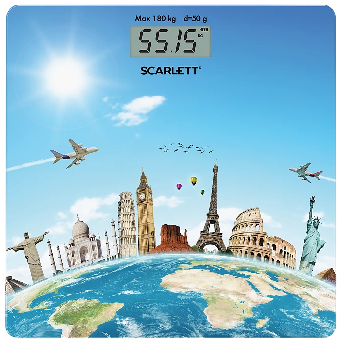 Весы напольные Scarlett SC-BS33E021