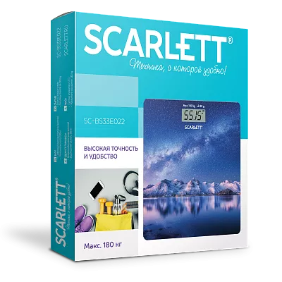 Весы напольные Scarlett SC-BS33E022 купить,0
