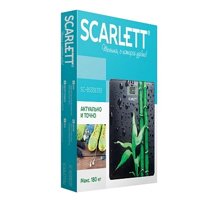 Весы напольные Scarlett SC-BS33E051 купить,0