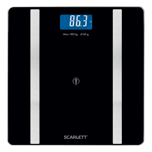 Весы напольные Scarlett SC-BS33ED110 черно-белые