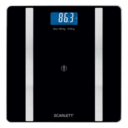 Весы напольные Scarlett SC-BS33ED110 черно-белые