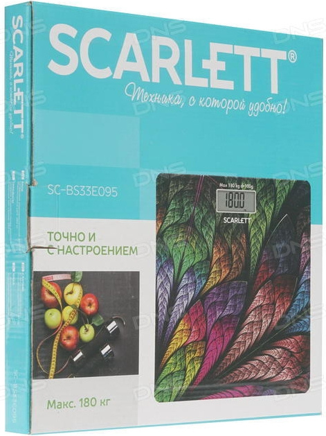 Весы напольные Scarlett SC-BS33E095