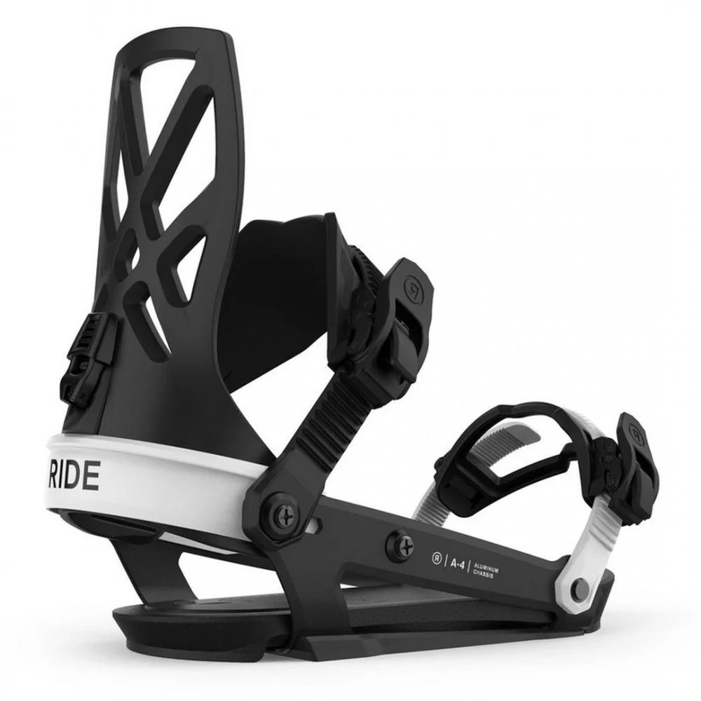 Крепления сноубордические мужские Ride A-4 2021 12E1006.1.1 L черные купить,NaN