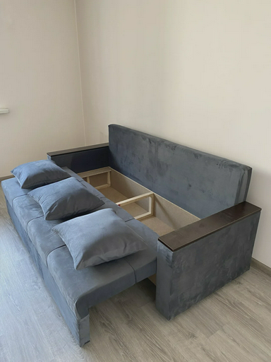 Диван Диваны Алмата Есен 210x130 см серый