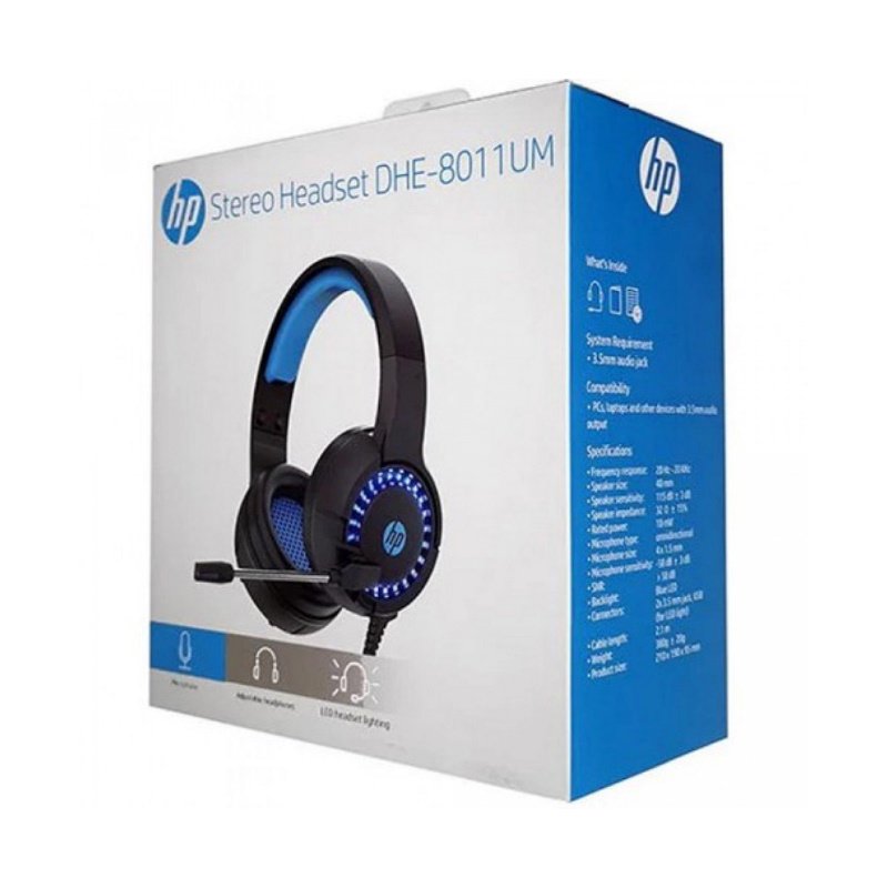 Наушники HP DHE-8011UM черные купить,NaN