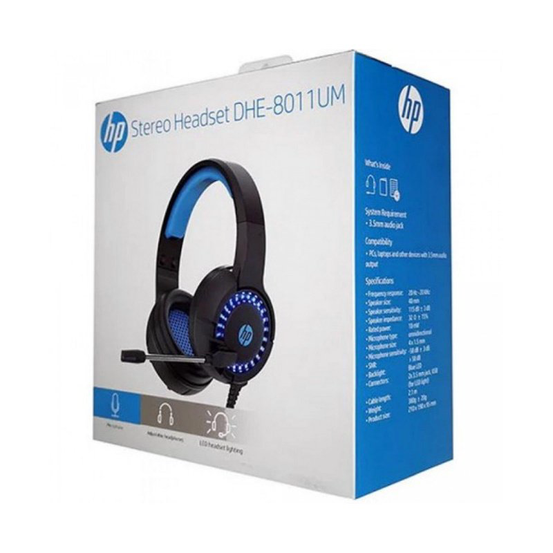 Наушники HP DHE-8011UM черные купить,NaN
