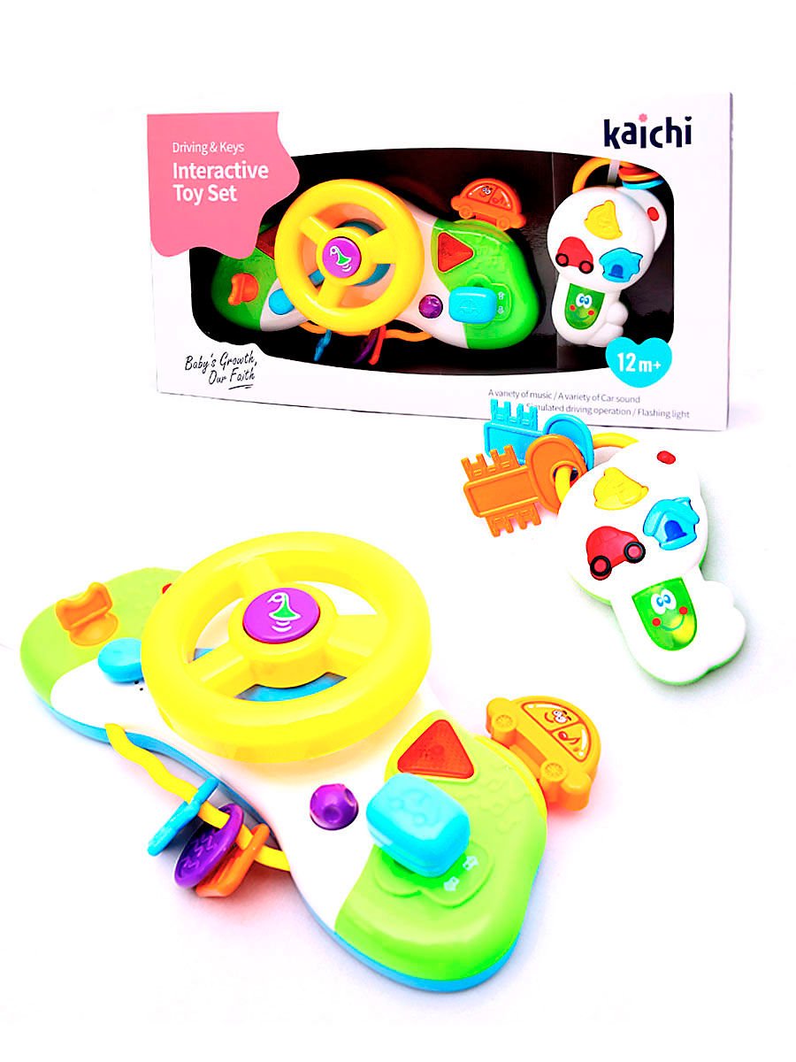 Игрушка развивающая Kaichi Руль для девочки 2 купить,NaN