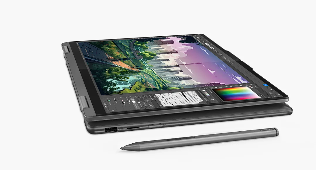 НОУТБУКLENOVO YOGA 7 (83DK006NRK) Storm Grey купить,0