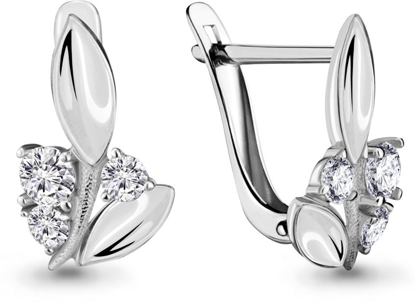 Серьги Aquamarine 46545А купить,NaN