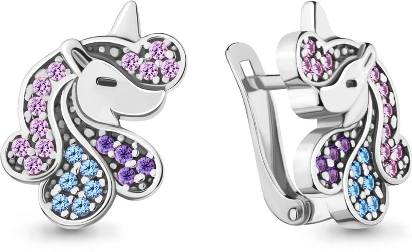 Серьги Aquamarine 48656БВД.5 купить,NaN