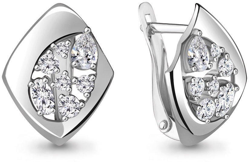 Серьги Aquamarine 45864А купить,NaN
