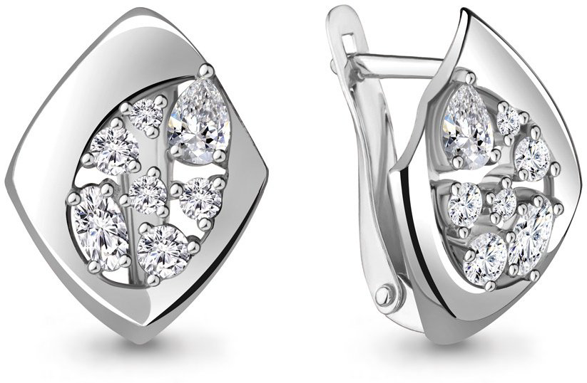 Серьги Aquamarine 45864А купить,NaN