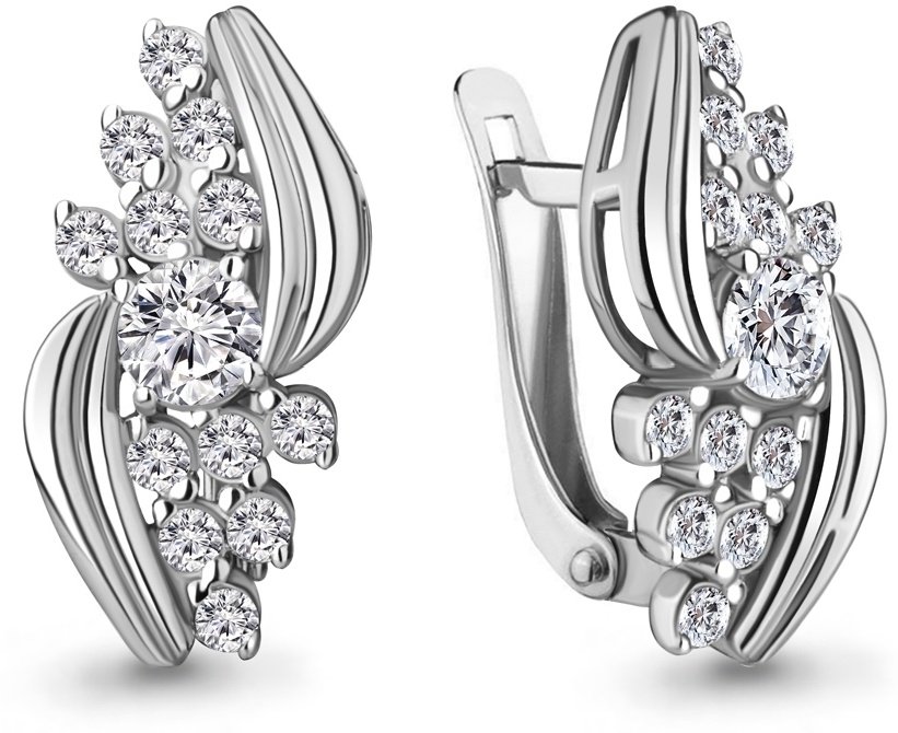 Серьги Aquamarine 49272А купить,NaN