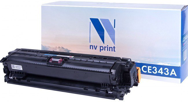 Картридж NV Print CE343A маджента  купить,NaN