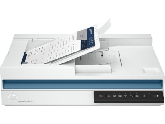 Сканер HP ScanJet Pro 2600 f1 20G05A бело-синий