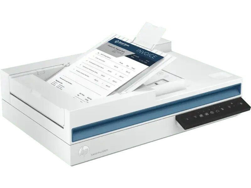 Сканер HP ScanJet Pro 2600 f1 20G05A бело-синий