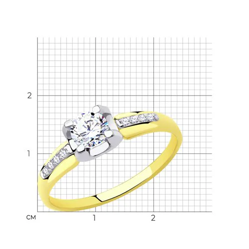 Кольцо Sokolov 018585-2_18,5 18.5р 1,62гр купить,NaN
