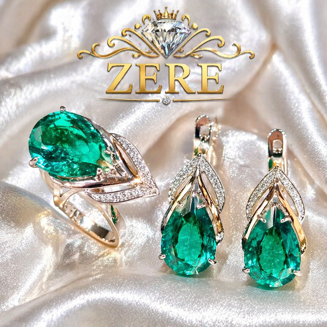 Комплект Zere ZR050405 серебро 15гр 18р - ForteMarket Комплект Zere ZR050405 серебро 15гр 18р купить,40300