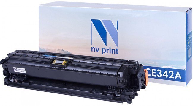 Картридж NV-Print CE342A желтый купить,NaN