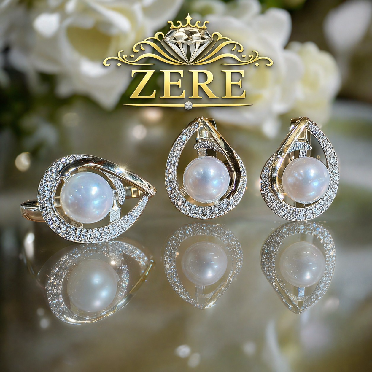 Комплект Zere ZR050409 серебро 13гр 18р купить,41090