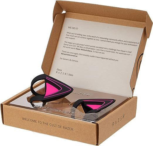 Накладные кошачьи ушки для гарнитуры Razer Kitty Ears for Kraken Neon Purple RC21-01140100-W3M1 - ForteMarket Накладные кошачьи ушки для гарнитуры Razer Kitty Ears for Kraken Neon Purple RC21-01140100-W3M1 купить,22150